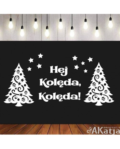 Hej Kolęda Kolęda- wycinanka z kartonu