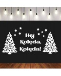 Hej Kolęda Kolęda- wycinanka z kartonu