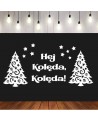Hej Kolęda Kolęda- wycinanka z kartonu