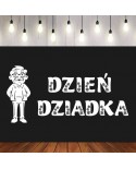 Dzień Dziadka - wycinanka z kartonu