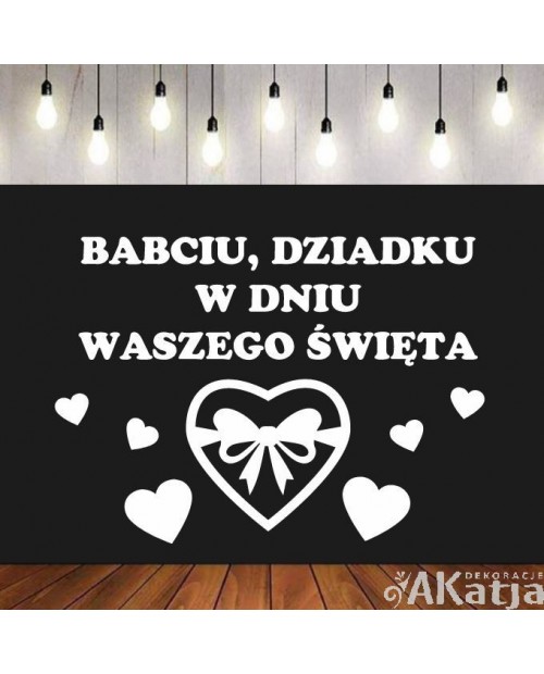 W dniu waszego święta - wycinanka z kartonu