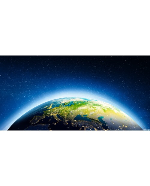 Kula ziemska z perspektywy wszechświata