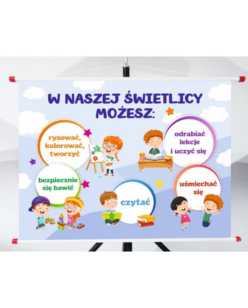 Plansza- W naszej świetlicy możesz...
