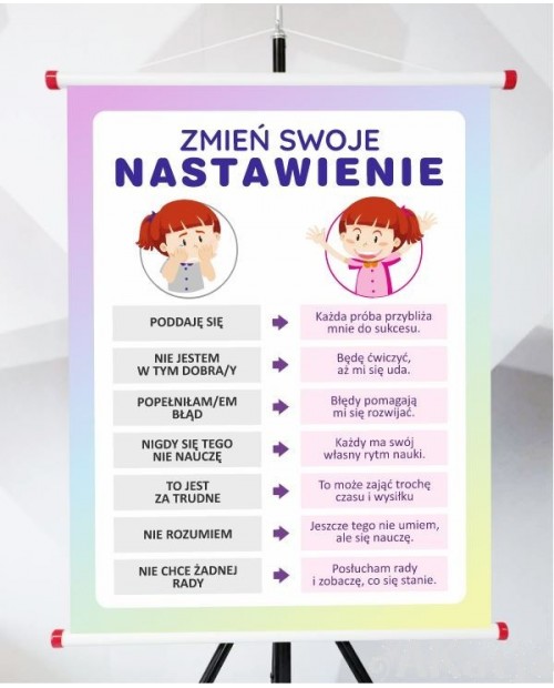 Plansza- Zmień swoje nastawienie