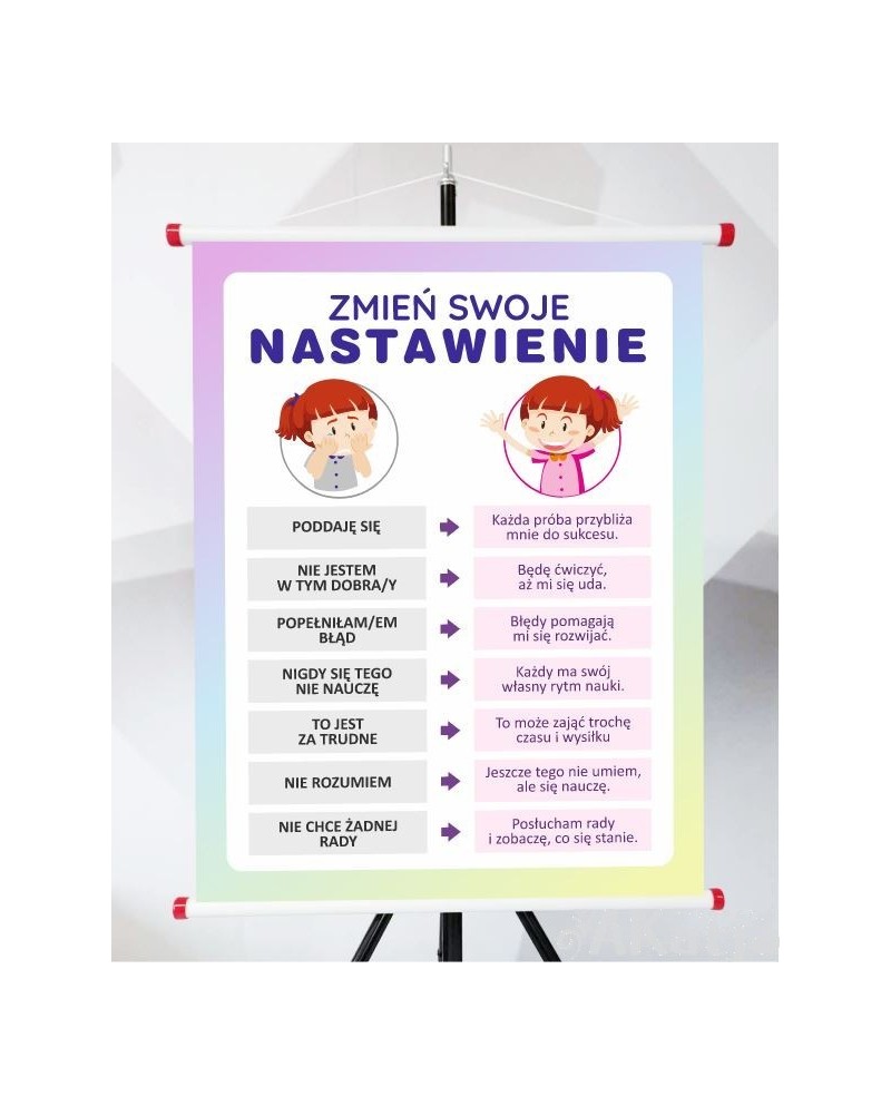 Plansza- Zmień swoje nastawienie