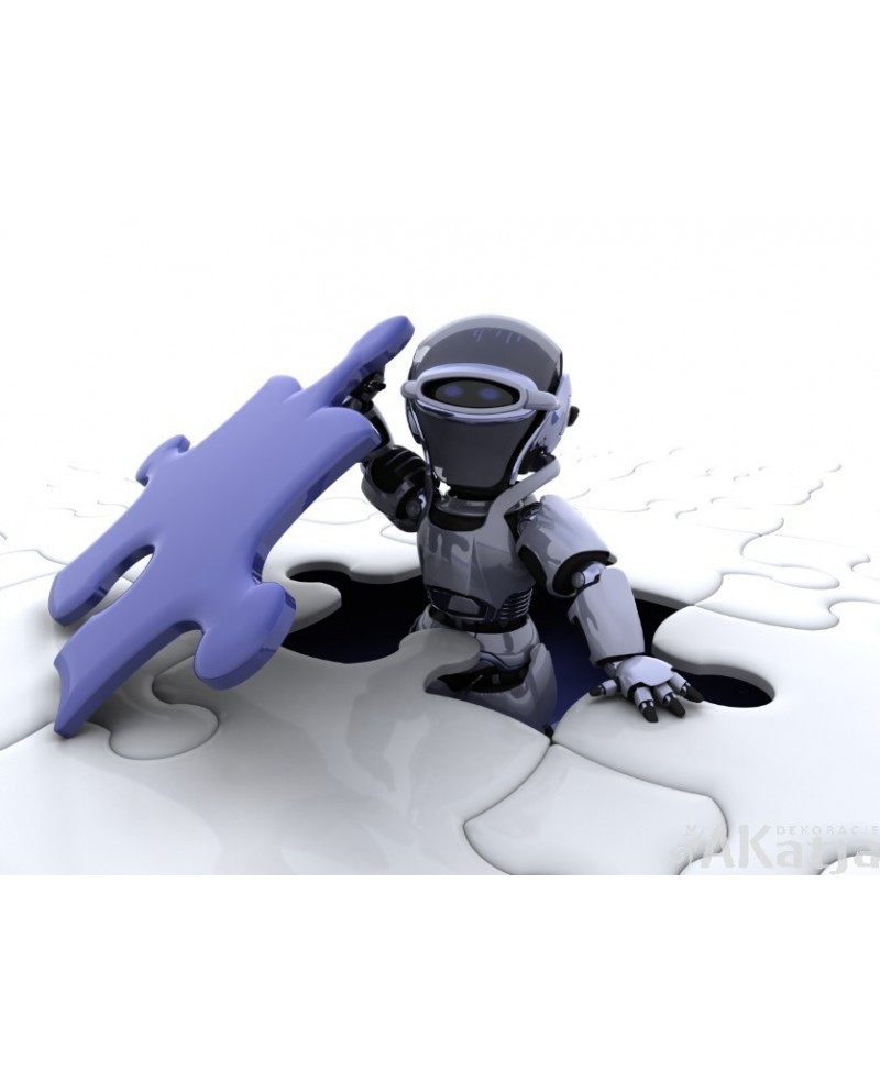 Robot i puzzle