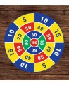 Kolorowa tarcza z punktami- gra podłogowa