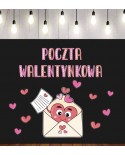Poczta Walentynkowa- zestaw dekoracji do gazetek szkolnych