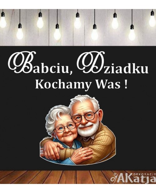 Babciu, Dziadku Kochamy Was- zestaw dekoracji do gazetek szkolnych