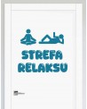 Strefa relaksu- naklejka samoprzylepna