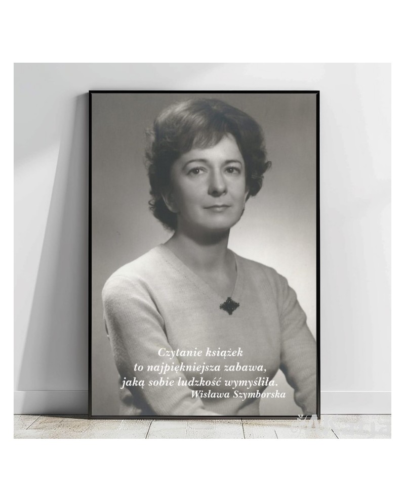 Plakat z napisem: Czytanie książek, to najlepsza zabawa