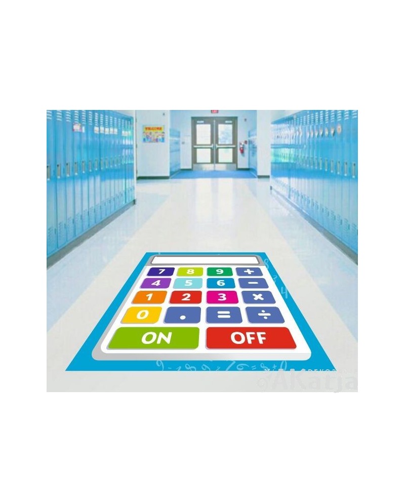 KALKULATOR – edukacyjna gra podłogowa