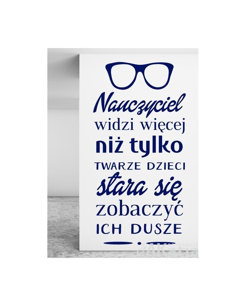 Nauczyciel widzi więcej...