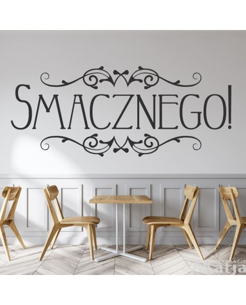 Naklejka  do kuchni smacznego