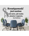 Kreatywność jest ważna- naklejka na ścianę