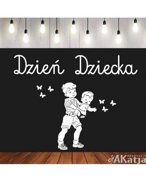 Dzień Dziecka- wycinanka z kartonu