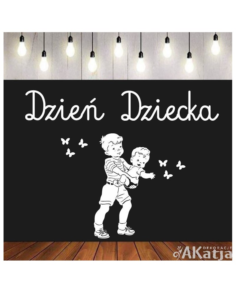 Dzień Dziecka- wycinanka z kartonu