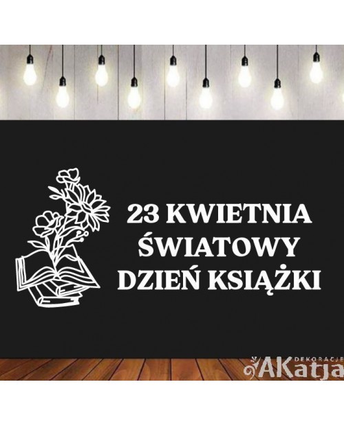 Światowy Dzień Książki- wycinanka z kartonu