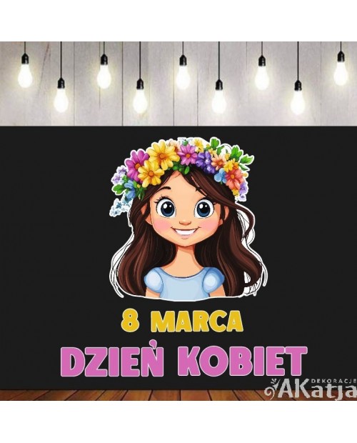 8 marca Dzień Kobiet- zestaw dekoracji do gazetek szkolnych