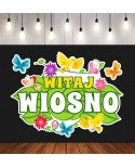 Witaj wiosno- zestaw dekoracji do gazetek szkolnych