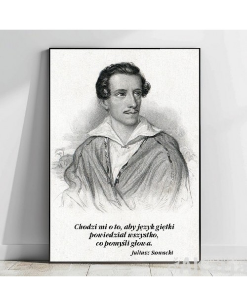 Plakat z napisem: Chodzi mi o to aby ...