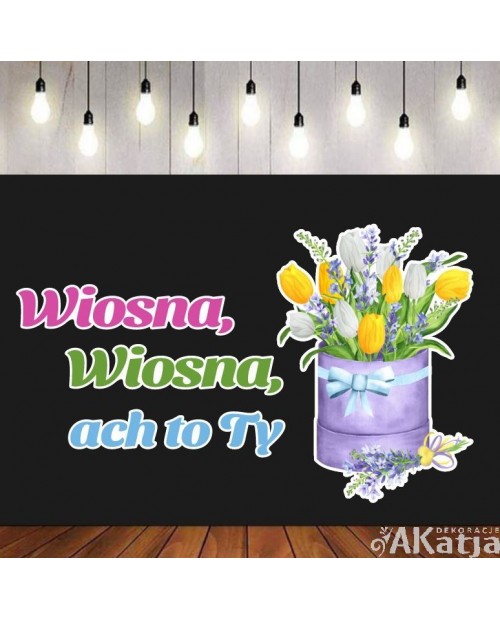 Wiosna, wiosna ach to ty- zestaw dekoracji do gazetek szkolnych