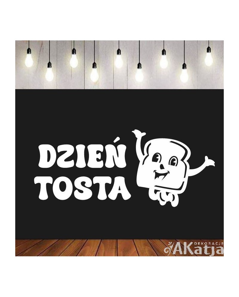 Dzień Tosta - wycinanka z kartonu