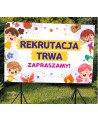 Rekrutacja trwa- baner do szkoły i przedszkola