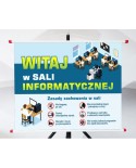 Plansza- Witaj w sali informatycznej