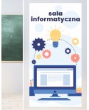 Naklejka na ścianę: Pracownia Informatyczna