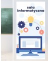 Naklejka na ścianę: Pracownia Informatyczna
