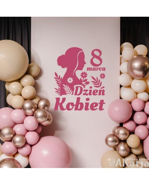 Naklejka okazjonalna: Dzień Kobiet