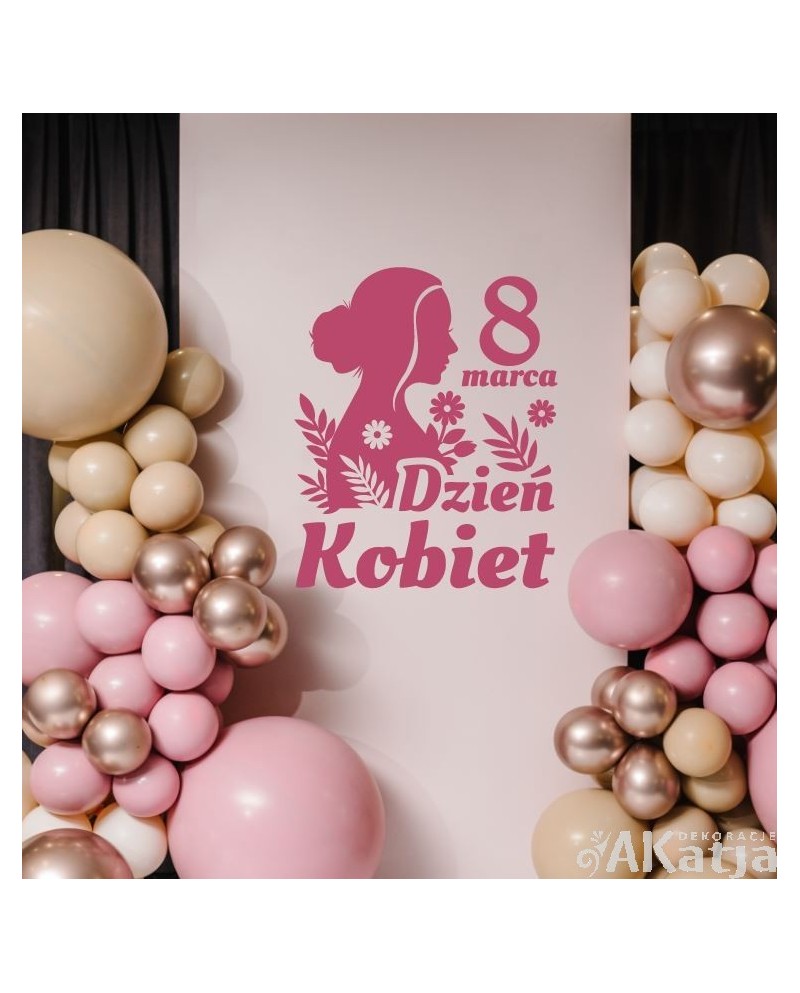 Naklejka okazjonalna: Dzień Kobiet