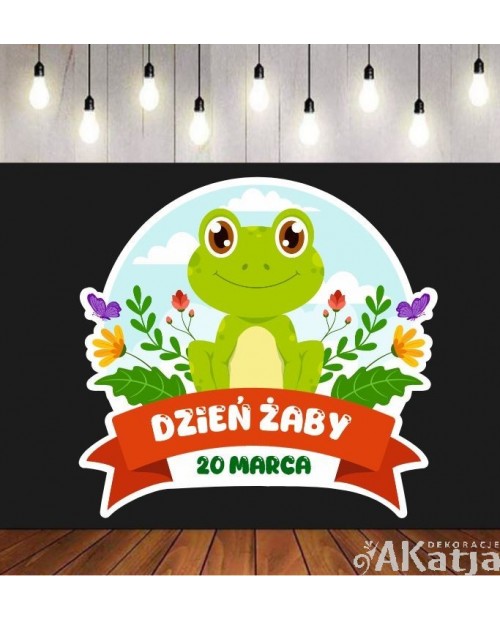 Dzień Żaby 20 marca- zestaw dekoracji do gazetek szkolnych