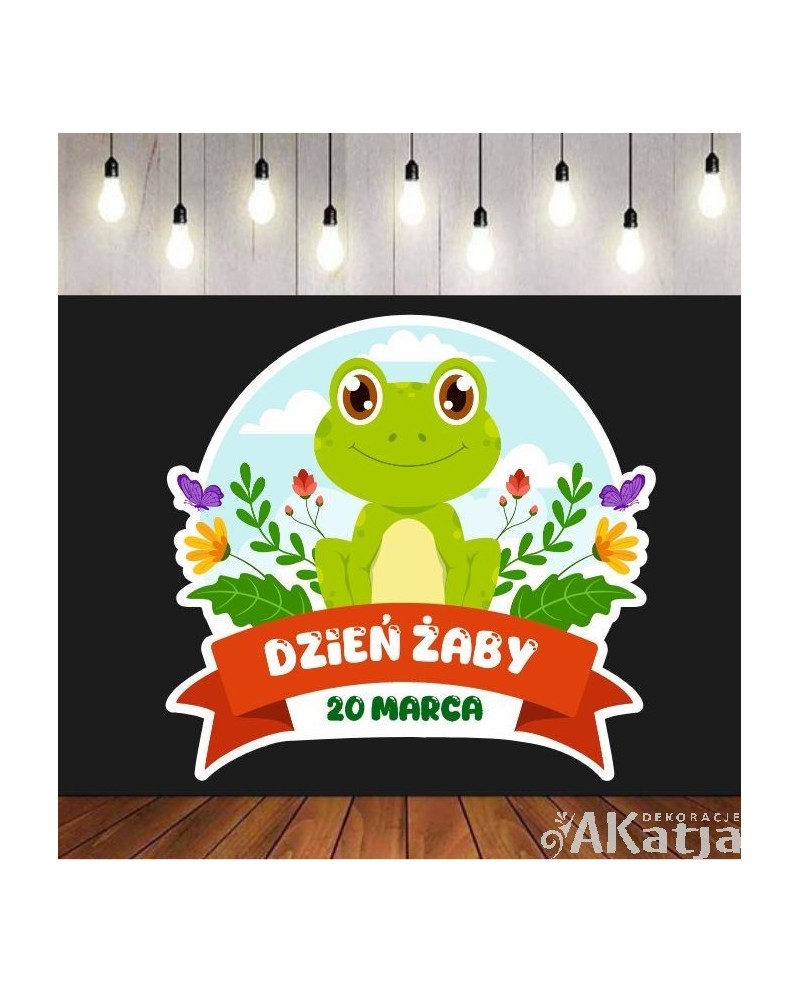 Dzień Żaby 20 marca- zestaw dekoracji do gazetek szkolnych