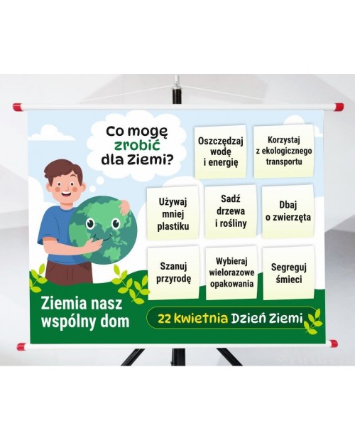 Plansza- Co mogę zrobić dla ziemi?