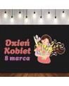 Dzień Kobiet 8 marca- zestaw dekoracji do gazetek szkolnych