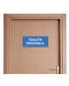 Tabliczka na drzwi „Toaleta Personelu” – do przychodni (naklejka lub tabliczka PCV)