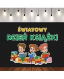 Światowy Dzień Książki- zestaw dekoracji do gazetek szkolnych