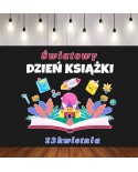 Światowy Dzień Książki 23 kwietnia- zestaw dekoracji do gazetek szkolnych