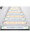 Naklejki na schody: Odliczanie do spokoju