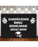 Zestaw: Zakończenie Roku Szkolnego - wycinanka z kartonu