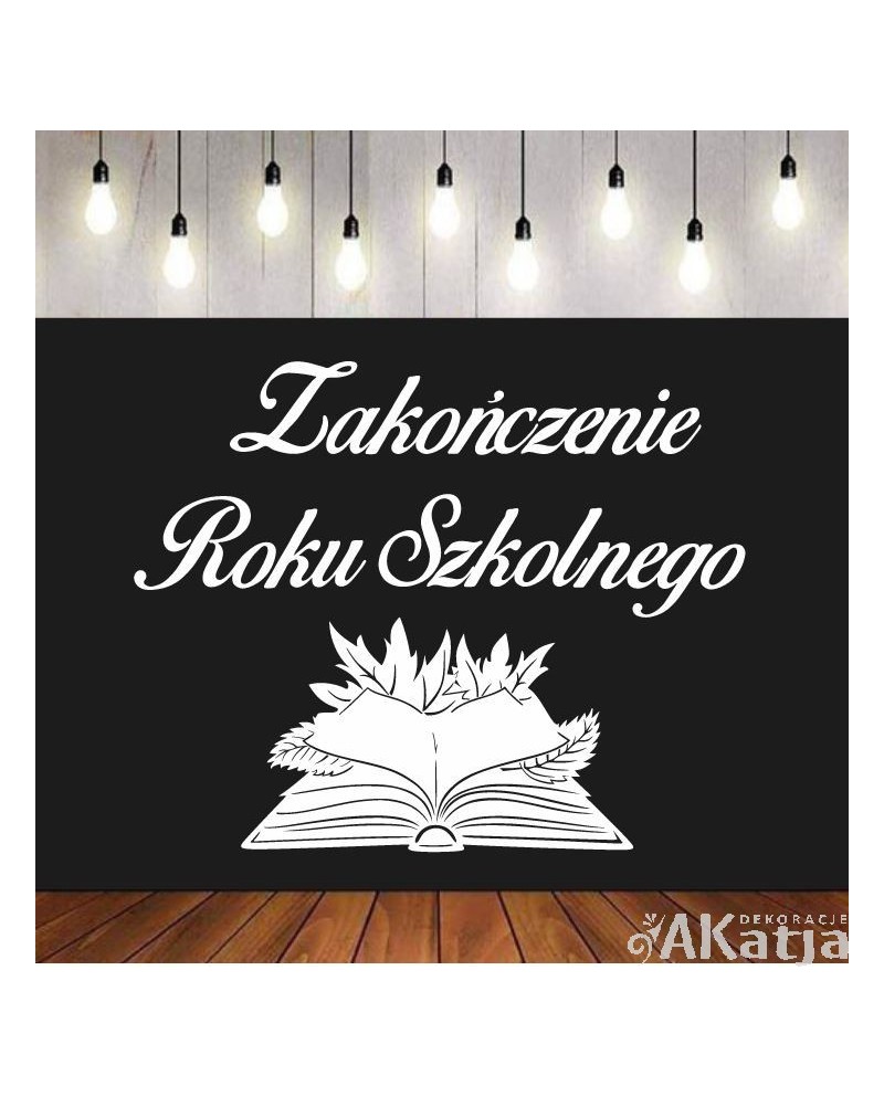 Zakończenie Roku Szkolnego- wycinanka z kartonu