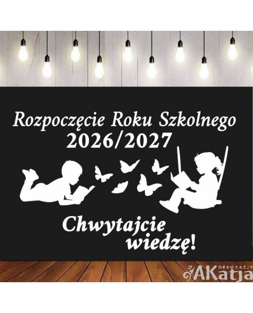 Rozpoczęcie Roku Szkolnego 2025/2026- wycinanka z kartonu