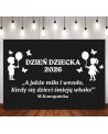 Dzień Dziecka: A jakże miło i wesoło... - wycinanka z kartonu
