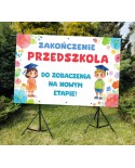 Zakończenie przedszkola - Baner do przedszkola