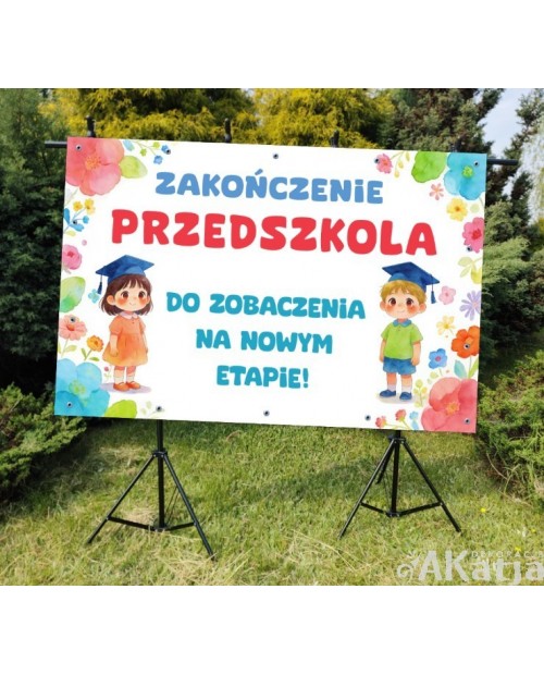 Zakończenie przedszkola - Baner do przedszkola
