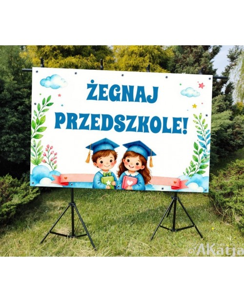 Żegnaj przedszkole - Baner do przedszkola