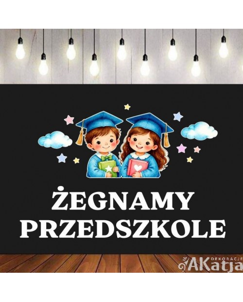 Żegnamy przedszkole- zestaw dekoracji do gazetek szkolnych