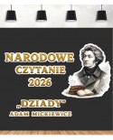 Narodowe Czytanie 2026 Adam Mickiewicz "Dziady": zestaw dekoracji do gazetek szkolnych